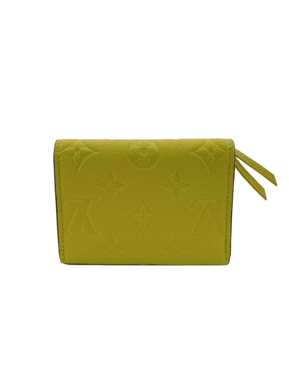 Louis Vuitton Porte Monnaie Rosalie Monogram Empreinte Leather Yellow Coin